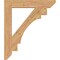 Ekena Millwork Merced Slat Smooth Bracket, Western Red Cedar, 5 1/2"W x 38"D x 44"H BKT06X38X44MRC06SWR - alternate 3